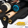 Predator "Jasmin Ouschan" 3x5 Hard Cue Case - End Zipper