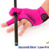 Predator Pool Glove Pink Left Second Skin Low Friction Surface