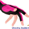 Predator Pool Glove Pink Left Ultra Dry Double Stitched Mesh