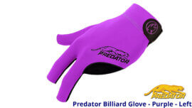 Predator Billiard Glove Purple Left