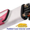 Predator "Roadline" White & Pink 3x5 Hard Cue Case - Padded Interior