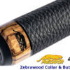 Predator-SP2-REVO-Zebra-1---Zebrawood-Buttcap---Detail