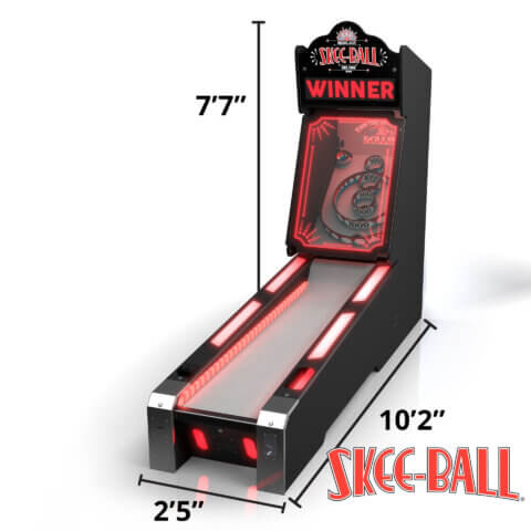 Skee-Ball Arcade Machine "Glow" for Sale