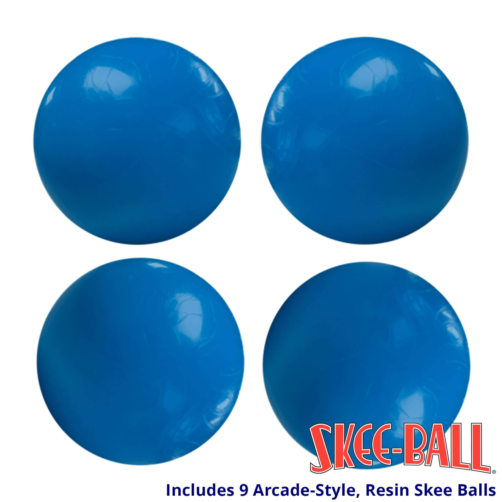 Skee-Ball Arcade Game “Glow” – Blue Arcade Balls Skee-Ball Arcade Game "Glow" for Sale