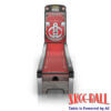 Skee-Ball Arcade Machine "Premium" with Scarlet Color Alley for Sale