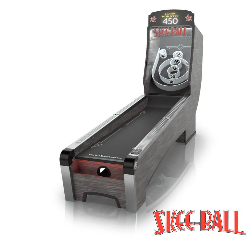 Skee Ball "Premium" with Charcoal Alley