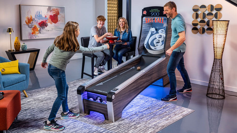 Skee Ball "Premium" with Charcoal Alley
