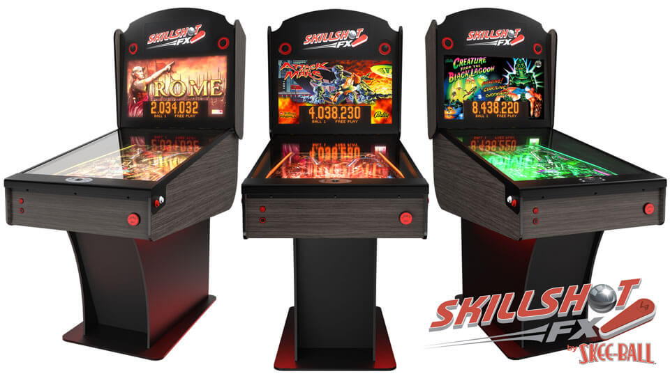 Skillshot FX Virtual Pinball Table