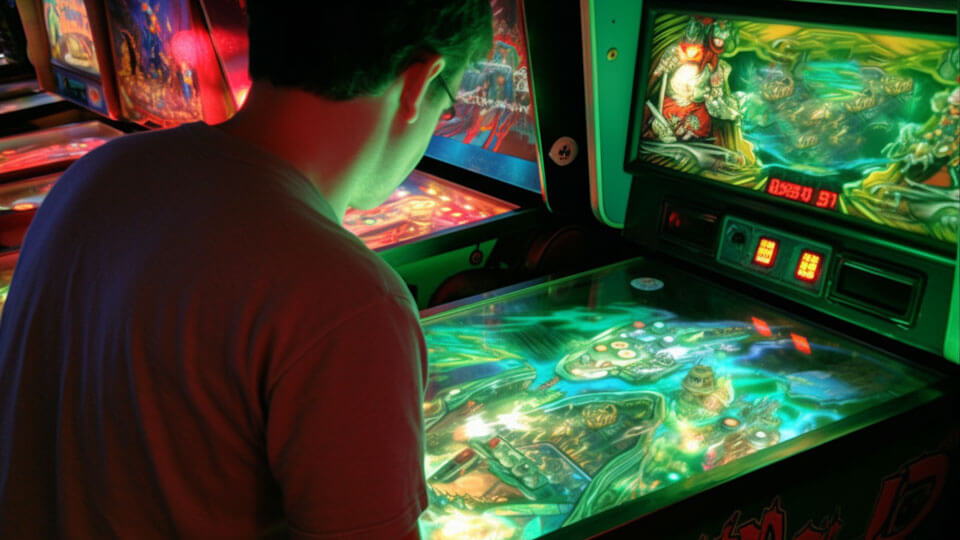 Pinball Machine and Player