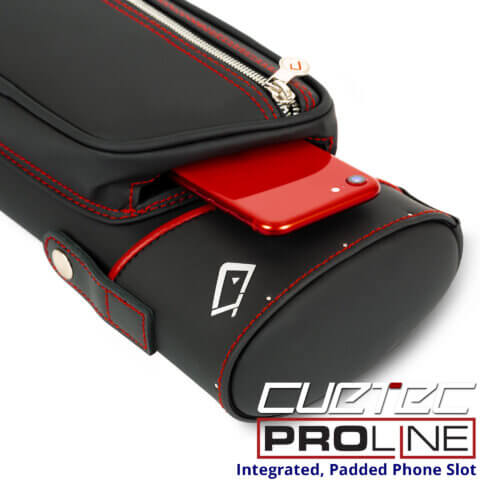Cuetec Cue Case - Pro-Line - 2x4 - Hard Case - Integrated Phone Pocket - For Sale