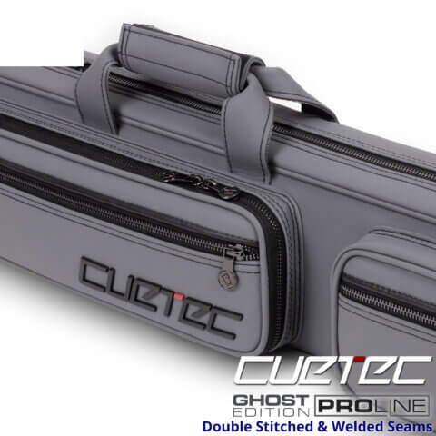 Cuetec Cue Case Pro-Line - 4x8 - Soft Case - Ghost-Edition - Welded Seams for sale
