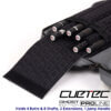 Cuetec Cue Case Pro-Line - 4x8 - Soft Case - Ghost-Edition - Case Open - for sale