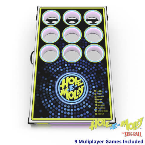 Hole-E-Moley Cornhole Game for Sale