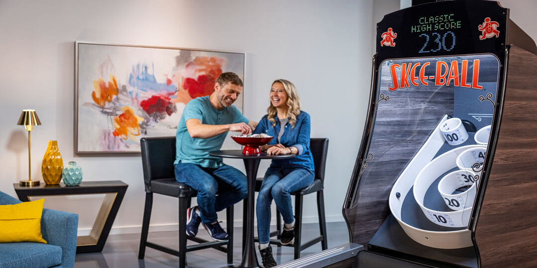Skee-Ball Arcade Machine "Premium" with Charcoal Color Alley - Great for Game Rooms Skee-Ball Arcade Machine "Premium" with Charcoal Color Alley - Great for Game Rooms