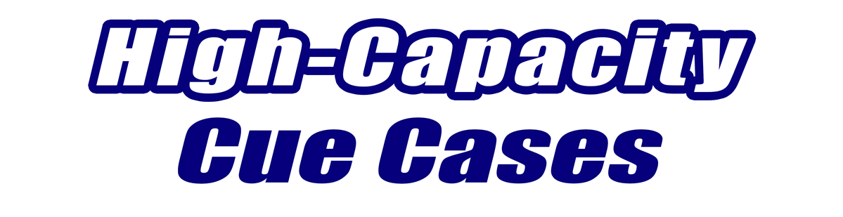 High Capacity Pool Cue Cases High Capacity Pool Cue Cases for Sale