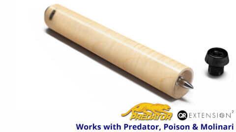 Predator QR2 Extension - 8 Inch - Curly Maple compatibly for sale