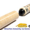 Predator QR2 Extension - 8 Inch - Curly Maple - Attaches Instantly for sale