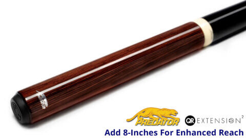 Predator QR2 Extension - 8-Inch Cocobolo - Glossy - 8 Inches Extra for Sale