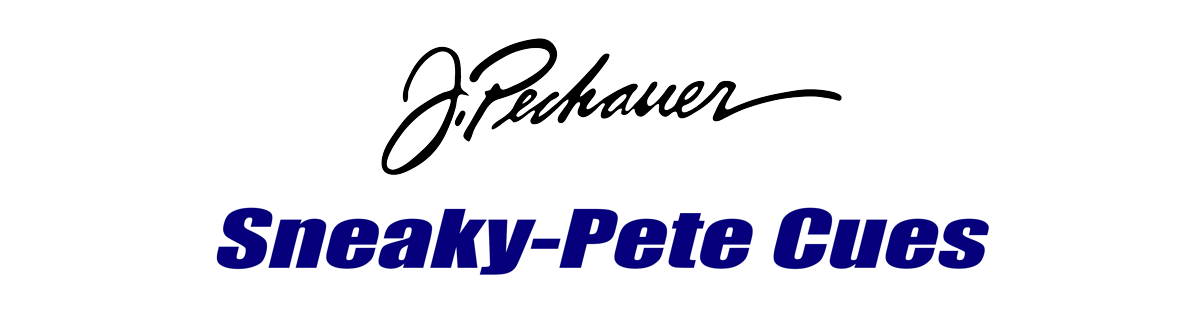 Pechauer Sneaky-Pete Cues Pechauer Sneaky-Pete Cues for Sale