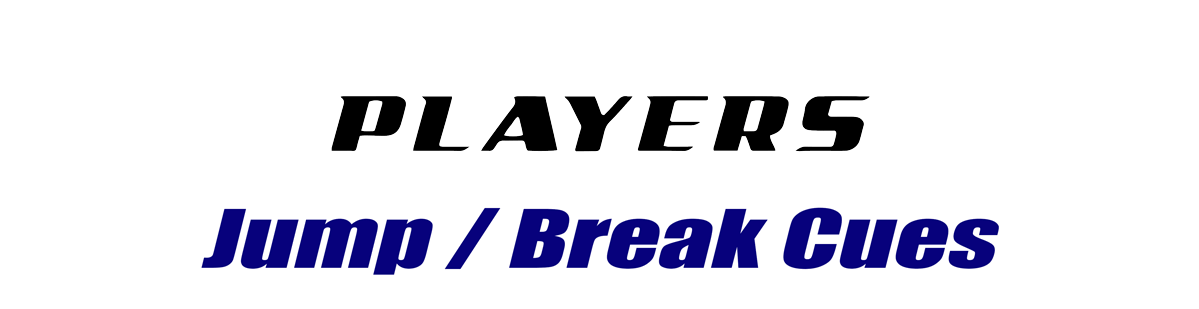 Players Jump Break Cues Players Jump Break Cues for Sale