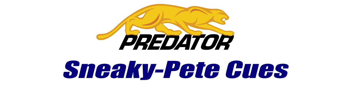 Predator Sneaky-Pete Pool Cues for Sale