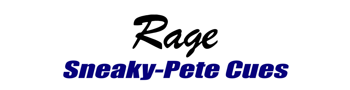 Rage Sneaky-Pete Cue Sticks for Sale