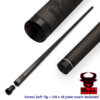 Bull Carbon Fiber Shaft - Kamui Tip + 3/8 x 10 Joint Insert for Sale