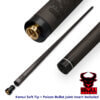Bull Carbon Fiber Shaft - Kamui Tip + Poison Bullet Joint Insert for Sale