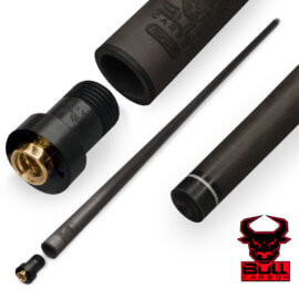 Bull Carbon Fiber Shaft - Kamui Tip + Turbo Lock Joint Insert for Sale