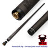 Bull Carbon Fiber Shaft - Kamui Tip + Uni-Loc Joint Insert for Sale