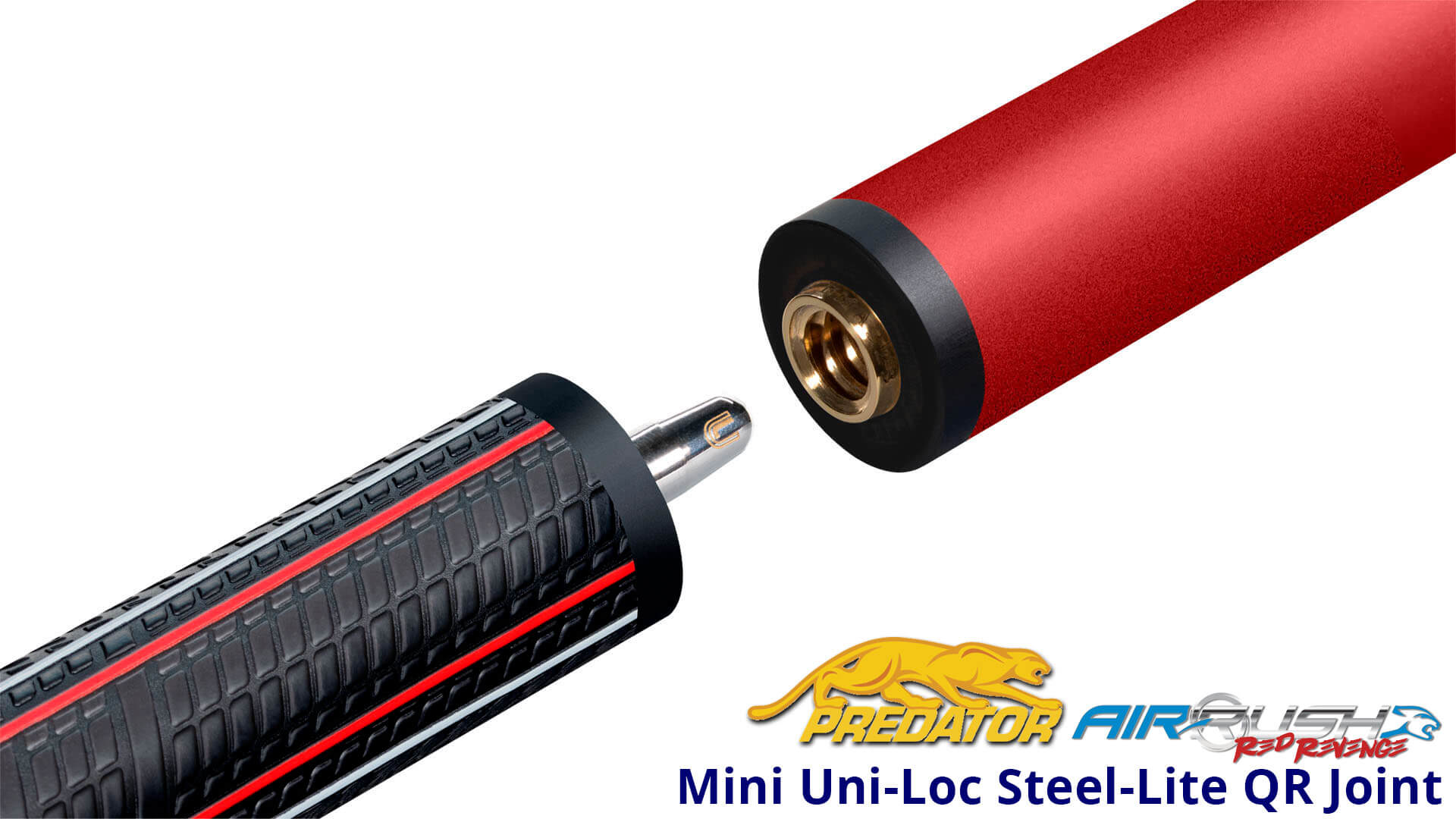 ビリヤード PREDATOR AIR Rush RED Predator AIR Rush Carbon Fiber Jump Cue - Seybert's