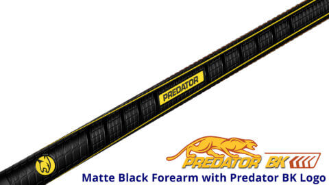 Predator BK4 Black - Sport Wrap - Handle And Logo