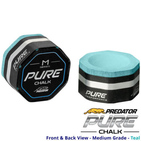 Predator-Chalk-Pure-Medium-Grade-Blue-Piece-Front-Back for sale