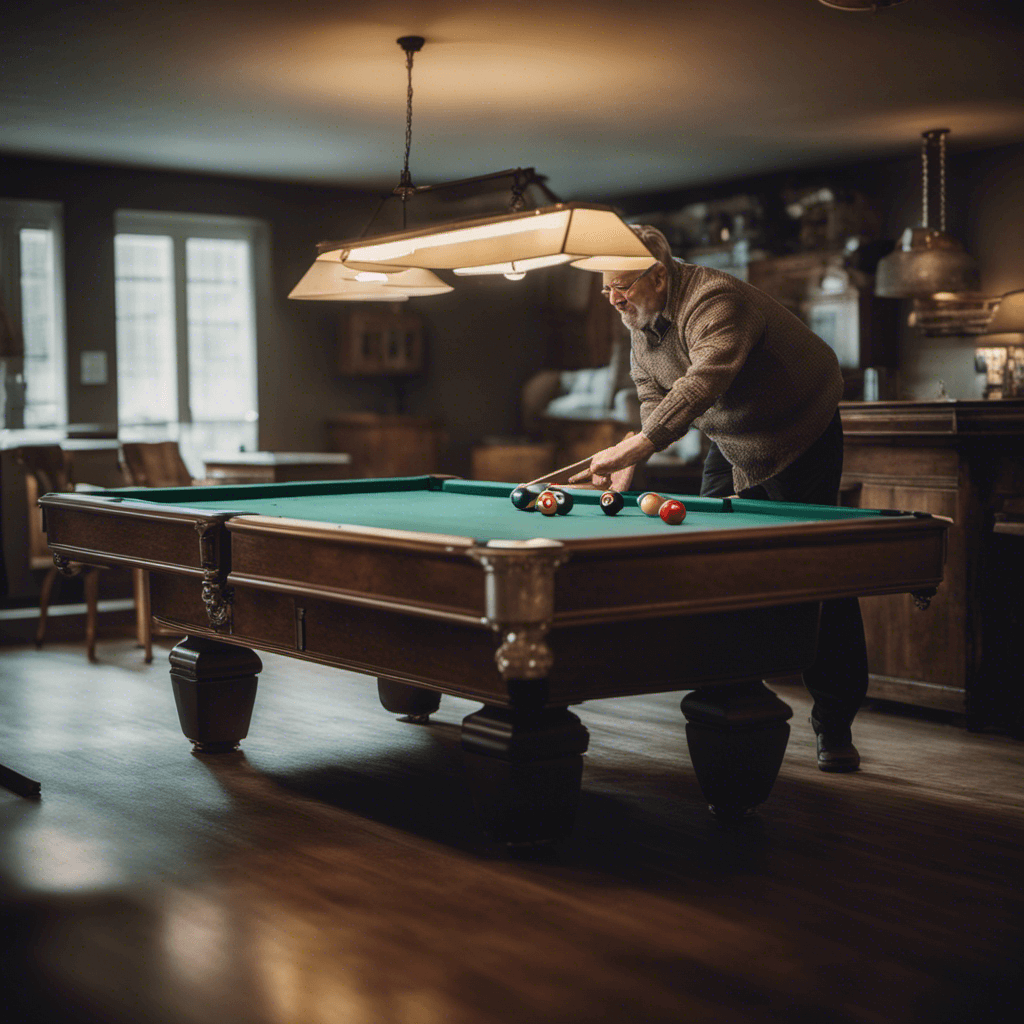 Pool Table ready for play