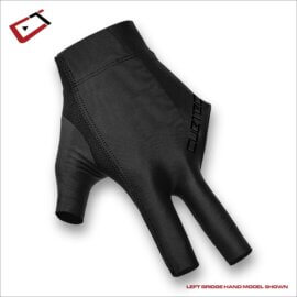 Cuetec Axis Noir Pool Glove - Left Hand