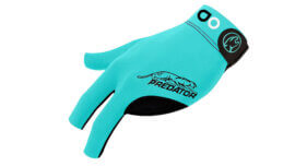 Predator Albin Ouschan Second Skin Teal Billiard Glove - Left Hand