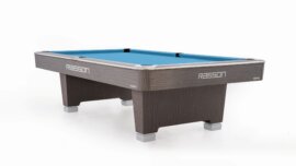 Rasson Hero pool table in Sarum Strand, angled view