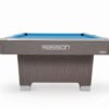 Rasson Hero pool table in Sarum Strand, end view
