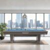 Rasson Hero pool table in Sarum Strand in a living room