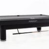 Rasson Iron Man pool table, low angle view of the steel legs