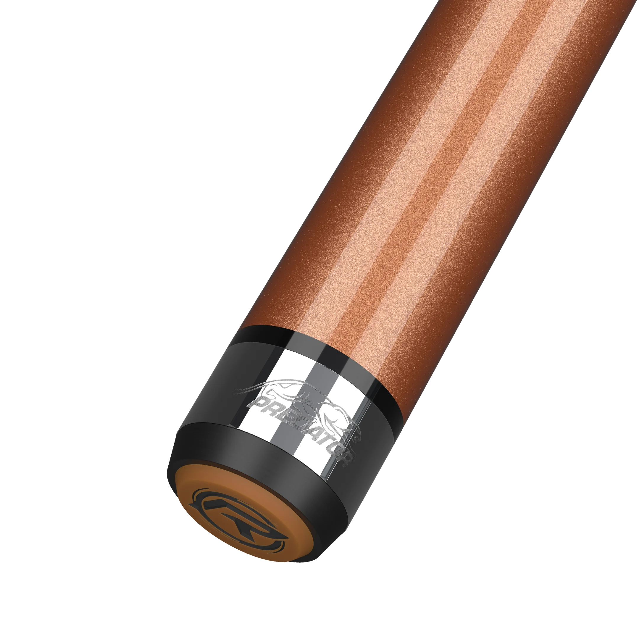 BK Rush Tiger Eye wrapless handle and butt