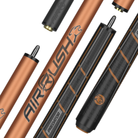 Predator Air Rush Tiger Eye jump cue with sport wrap