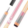 Poison Candy Sugar pool cue Peach/Pink, shaft and butt sections