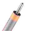 Poison Candy Sugar pool cue Peach/Pink, joint pin close-up