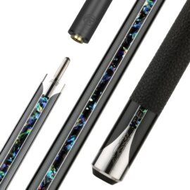 Predator P3 Galaxy Leather Luxe Wrap pool cue, shaft, joint and butt sections