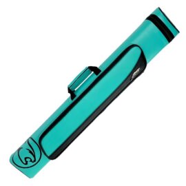 Predator Roadline 2x4 hard cue case in teal and black with double shoulder straps
